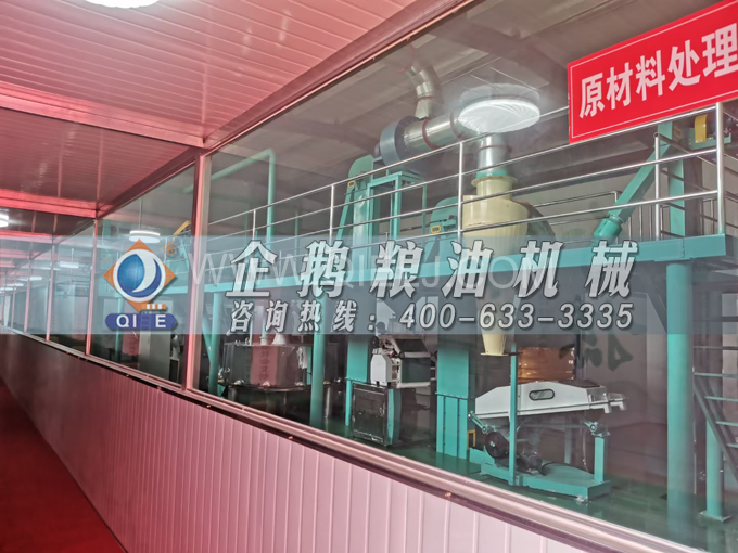 企鵝機械提供全套花生油提取設(shè)備，服務周到獲稱贊(圖3)